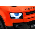 Land Rover Defender Orange Vehicle