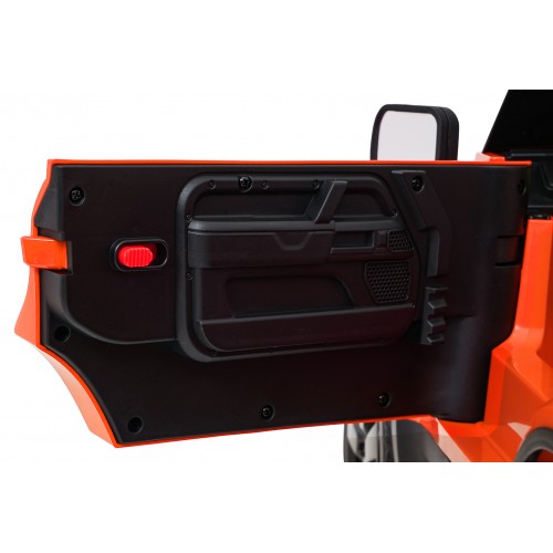 Land Rover Defender Orange Vehicle