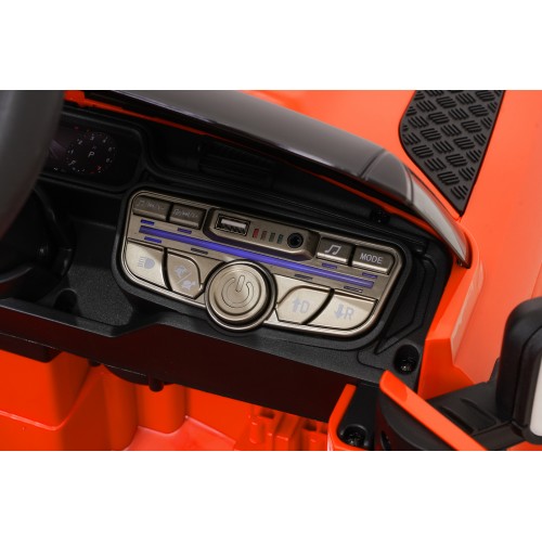 Land Rover Defender Orange Vehicle