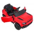 Land Rover Defender Red Vehicle