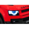 Land Rover Defender Red Vehicle