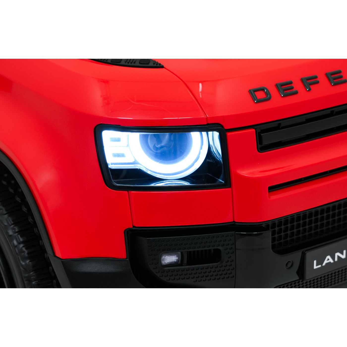 Land Rover Defender Red Vehicle