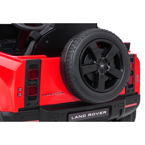 Land Rover Defender Red Vehicle