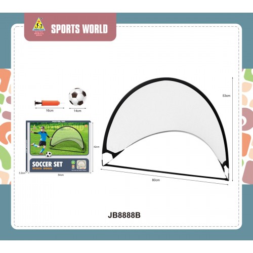 POP UP Semi-Circular Training Goal + Accessories