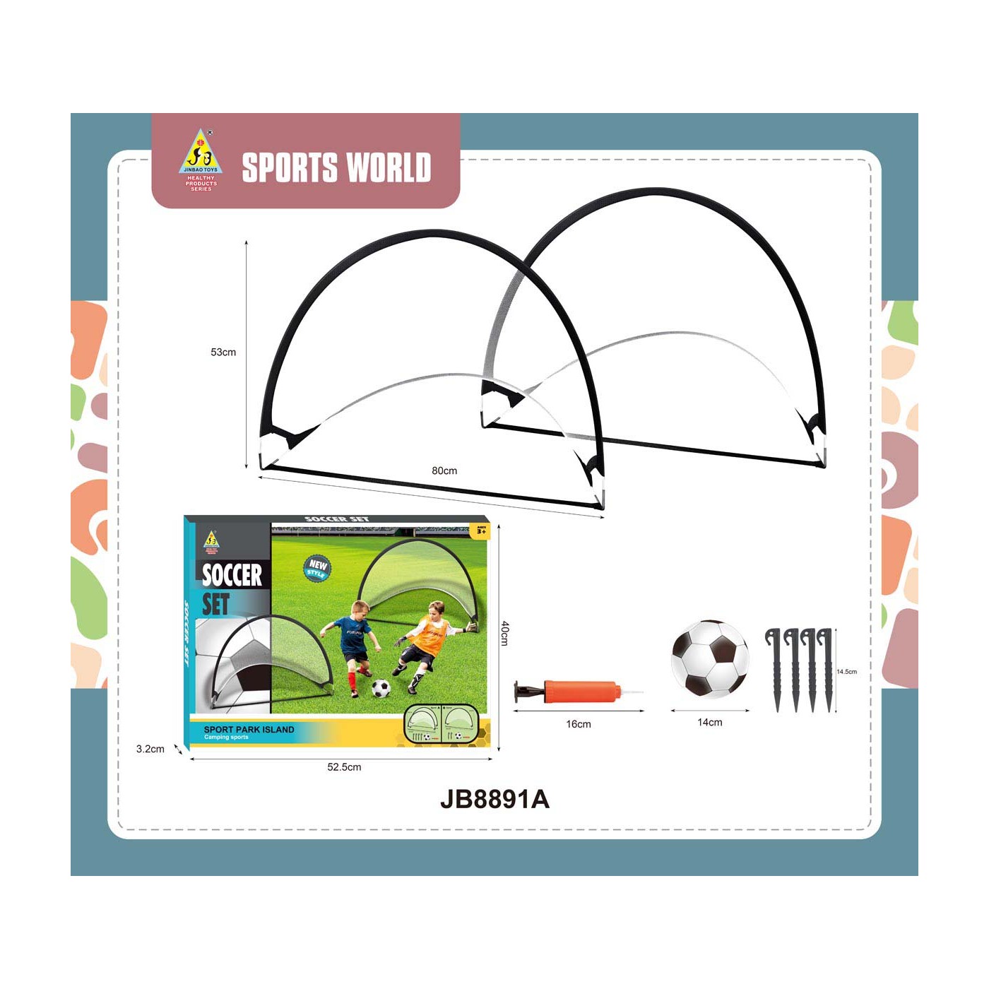 POP UP Training Goals Set + Accessories