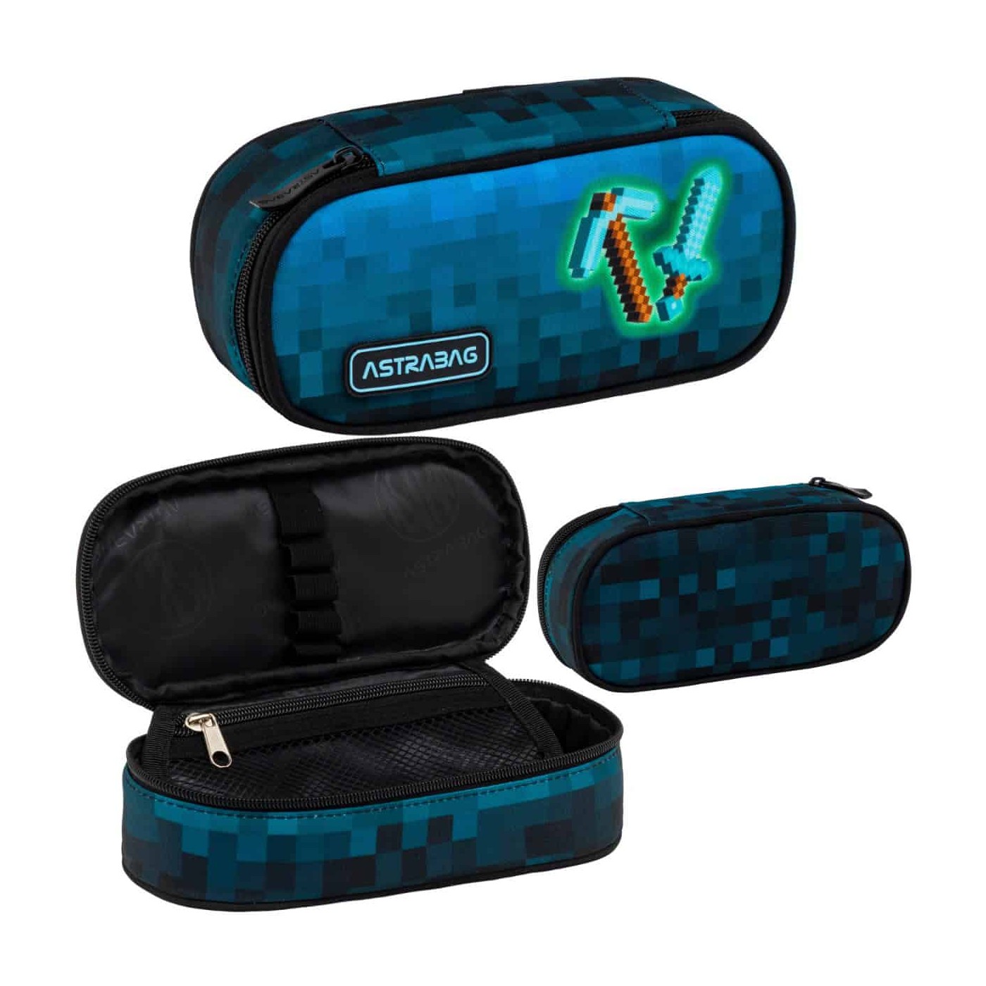 ASTRABAG Pencil Case – ASTRABAG BLUE PIXEL