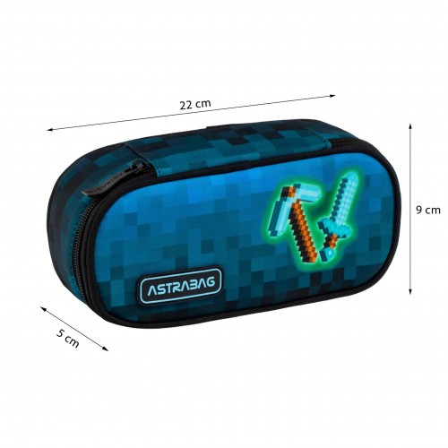 ASTRABAG Pencil Case – ASTRABAG BLUE PIXEL
