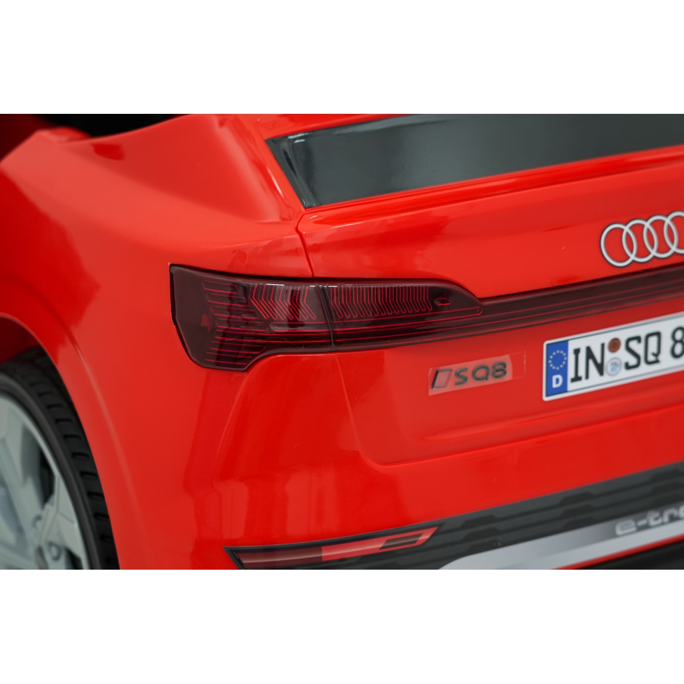 Audi SQ8 Red Vehicle