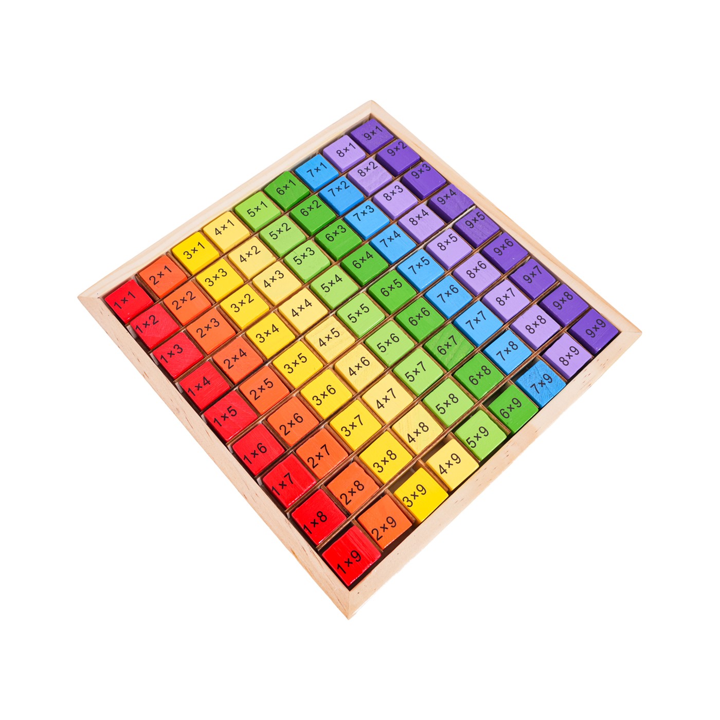 Wooden Multiplication Learning Board