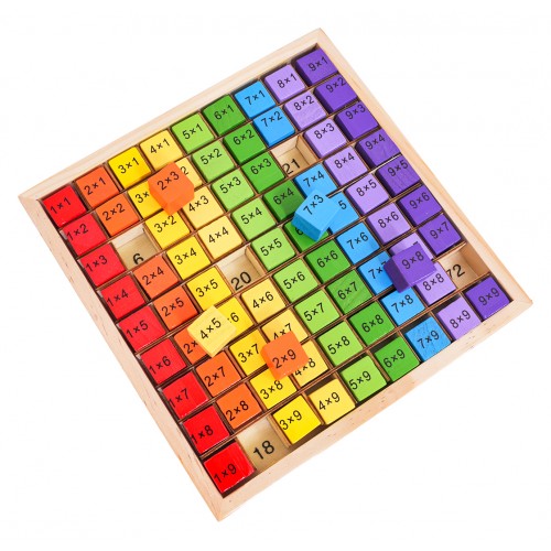 Wooden Multiplication Learning Board