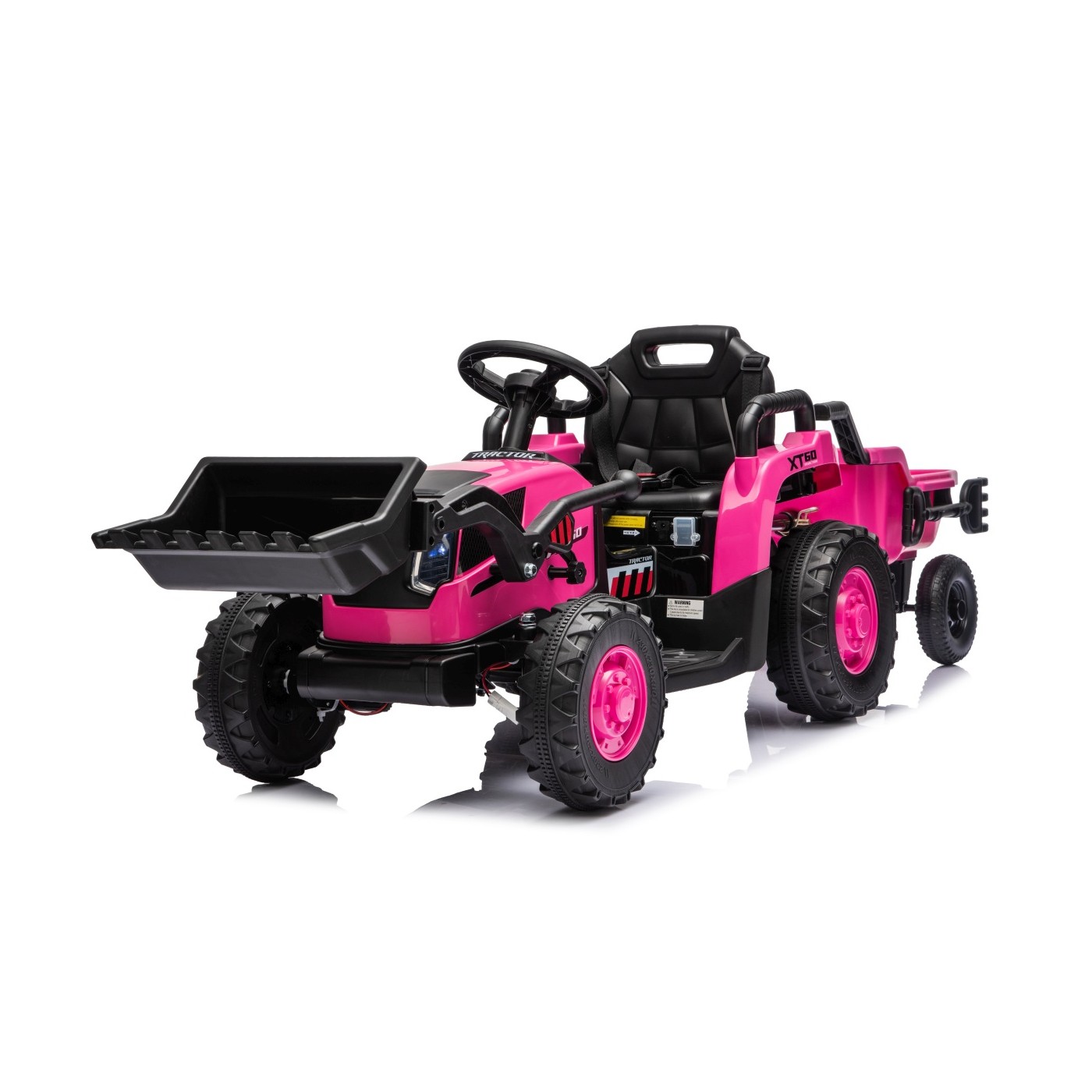 Tractor XT60 with Trailer Pink