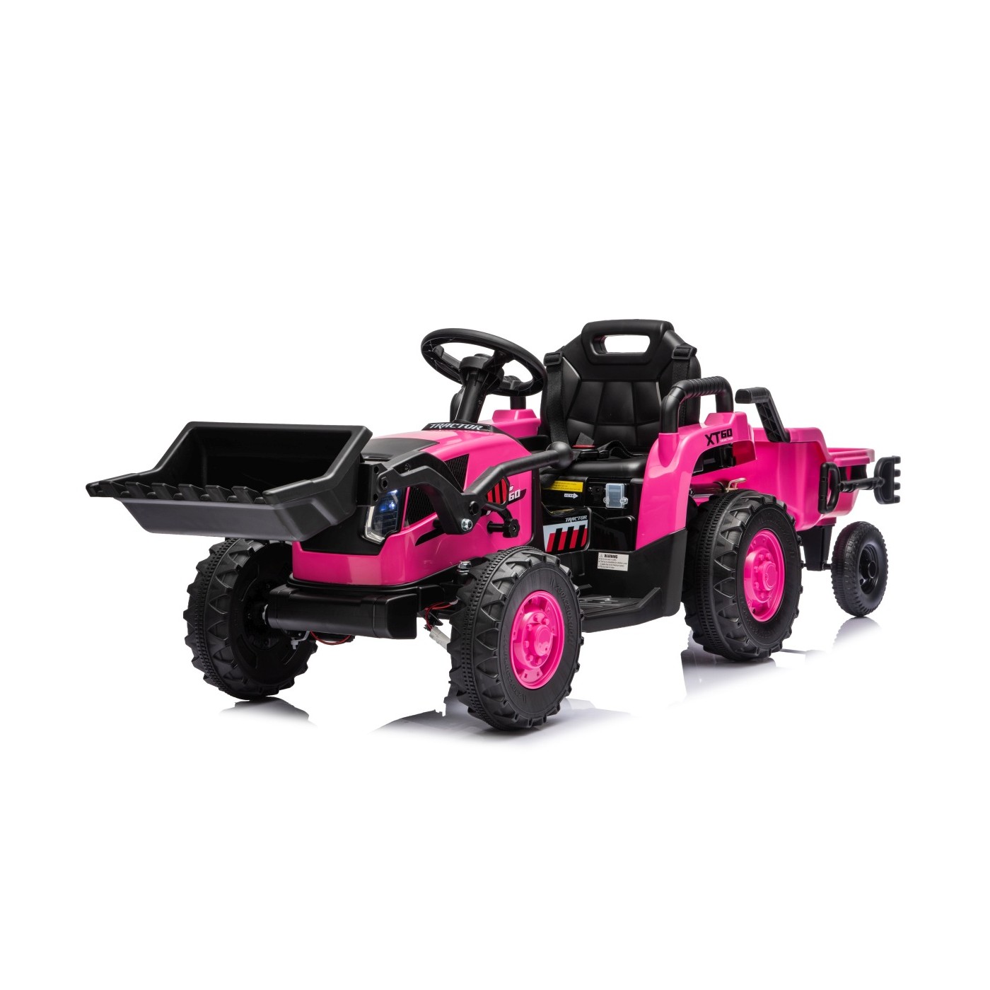Tractor XT60 with Trailer Pink
