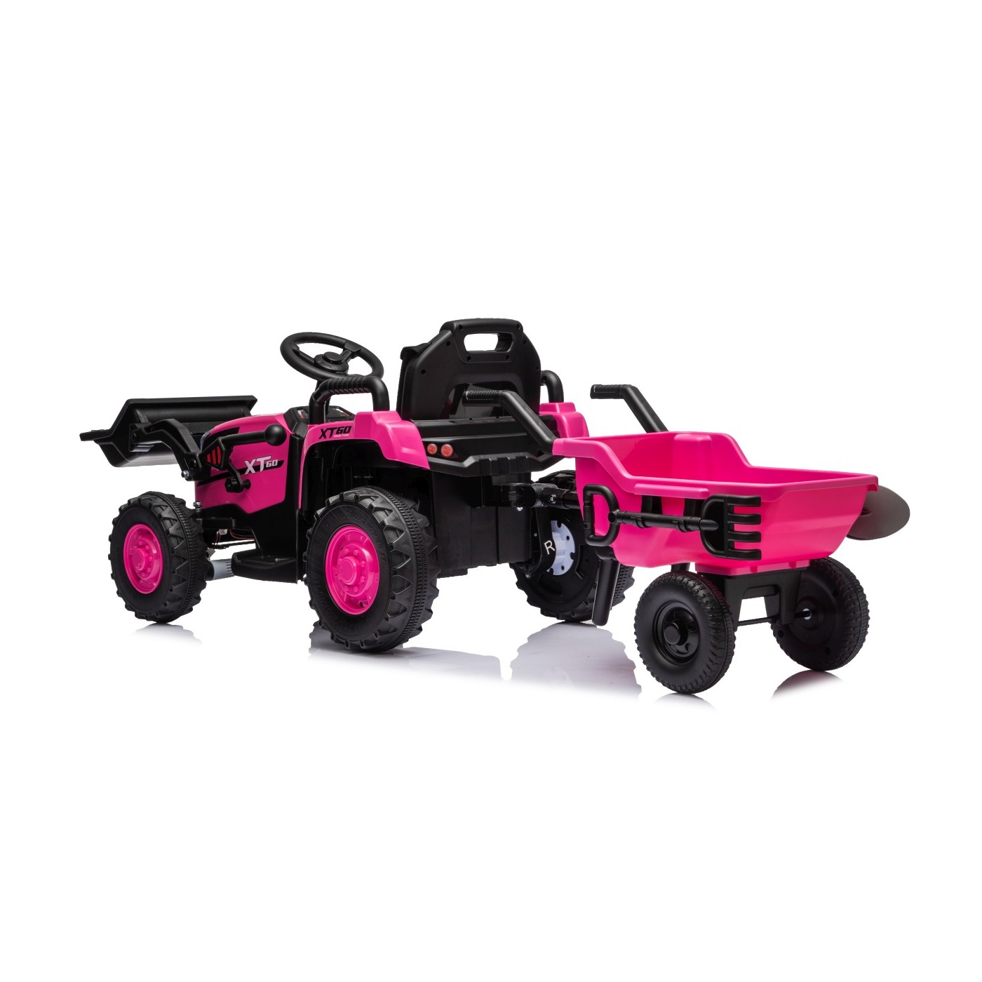 Tractor XT60 with Trailer Pink
