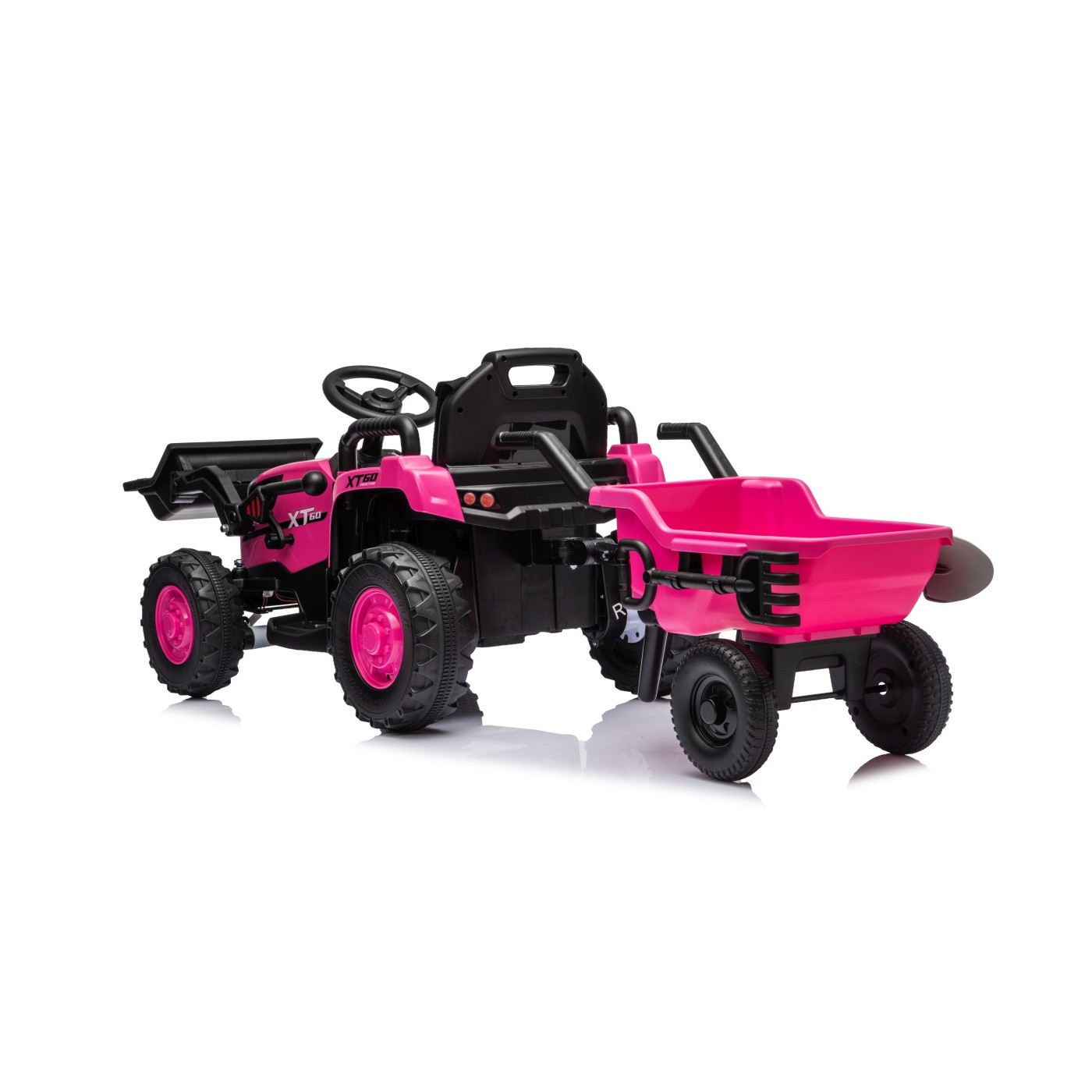 Tractor XT60 with Trailer Pink