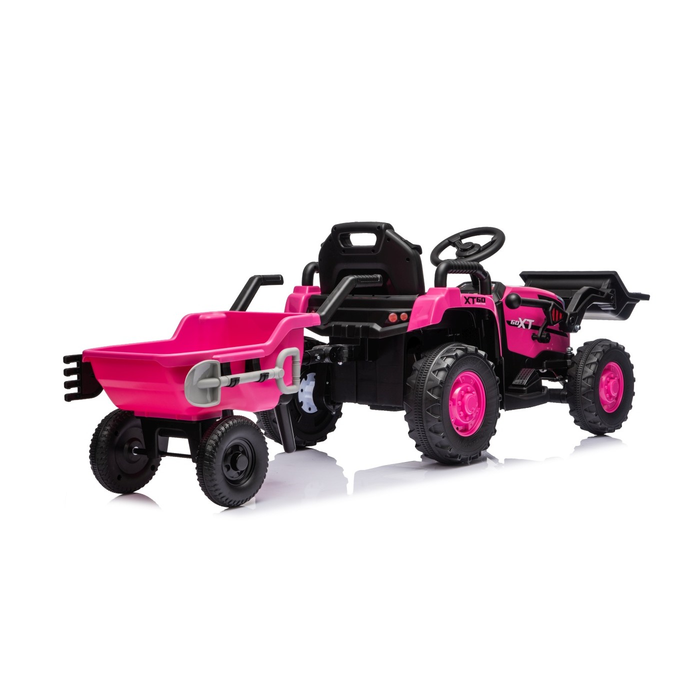 Tractor XT60 with Trailer Pink