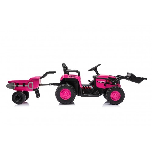 Tractor XT60 with Trailer Pink
