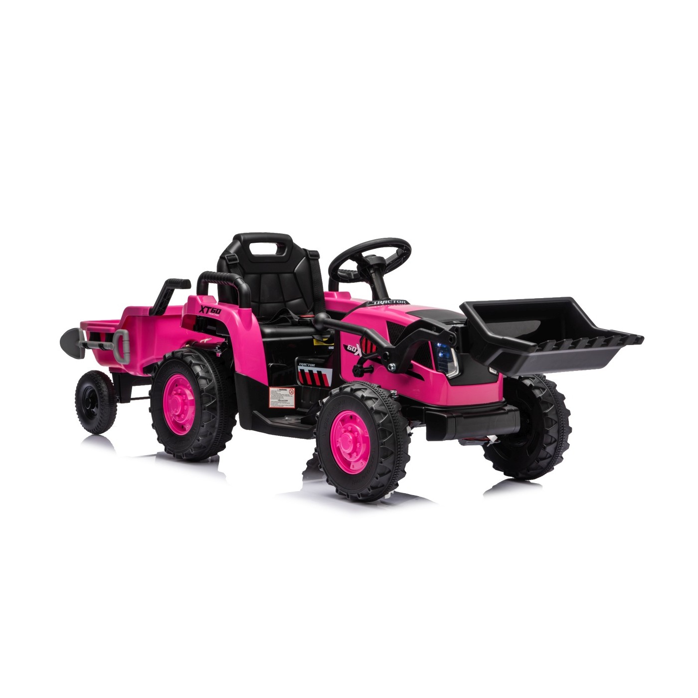 Tractor XT60 with Trailer Pink
