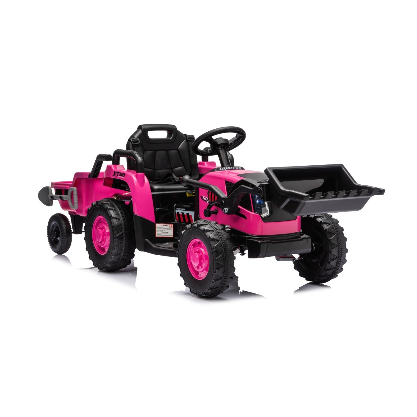 Tractor XT60 with Trailer Pink