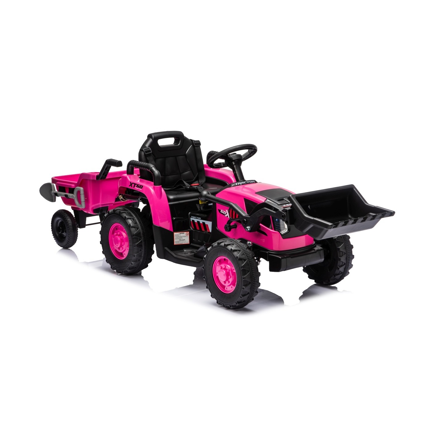 Tractor XT60 with Trailer Pink