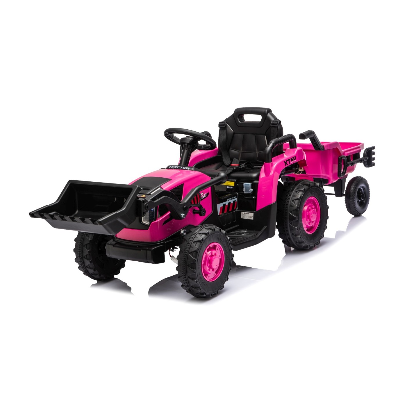 Tractor XT60 with Trailer Pink