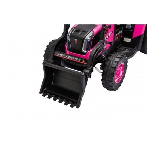 Tractor XT60 with Trailer Pink