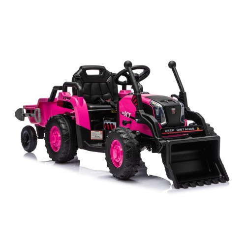 Tractor XT60 with Trailer Pink