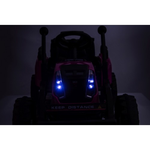 Tractor XT60 with Trailer Pink