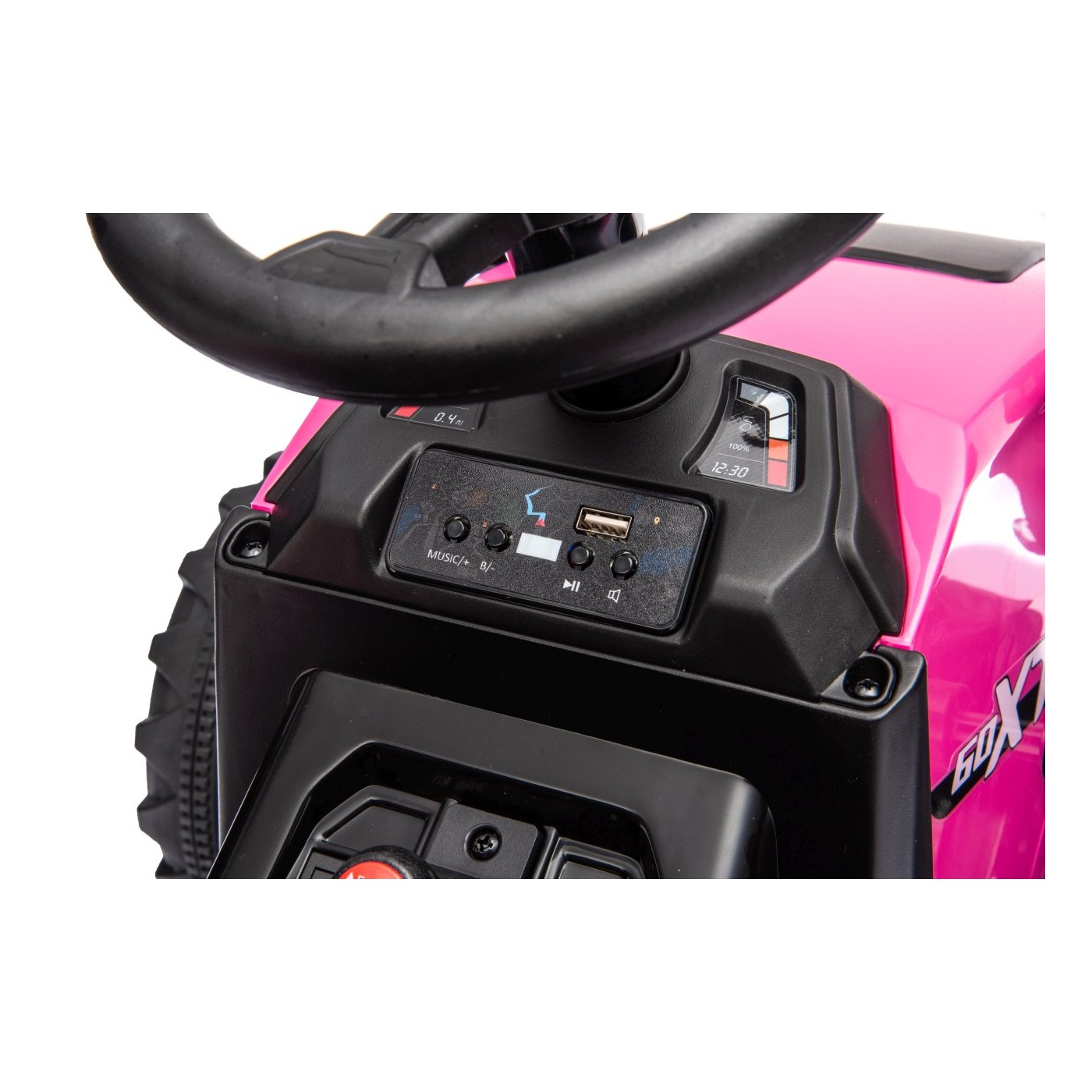 Tractor XT60 with Trailer Pink