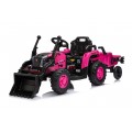 Tractor XT60 with Trailer Pink