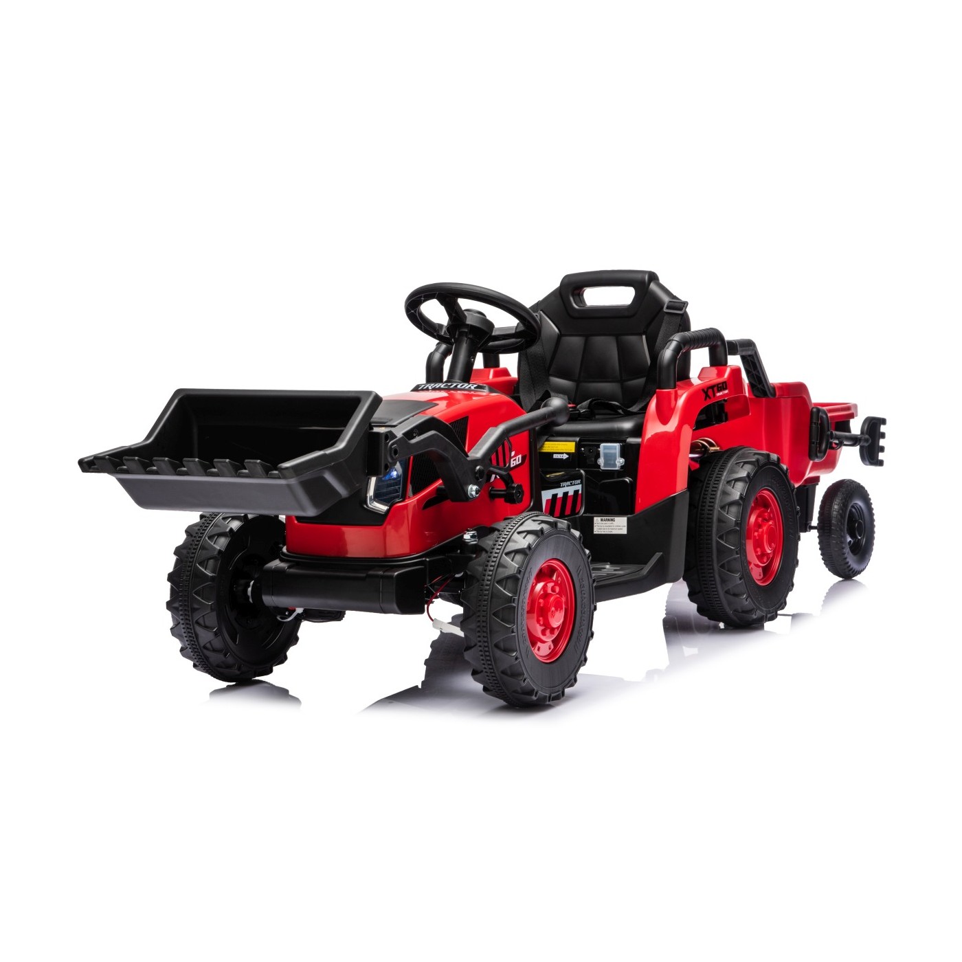 Tractor XT60 with Trailer Red