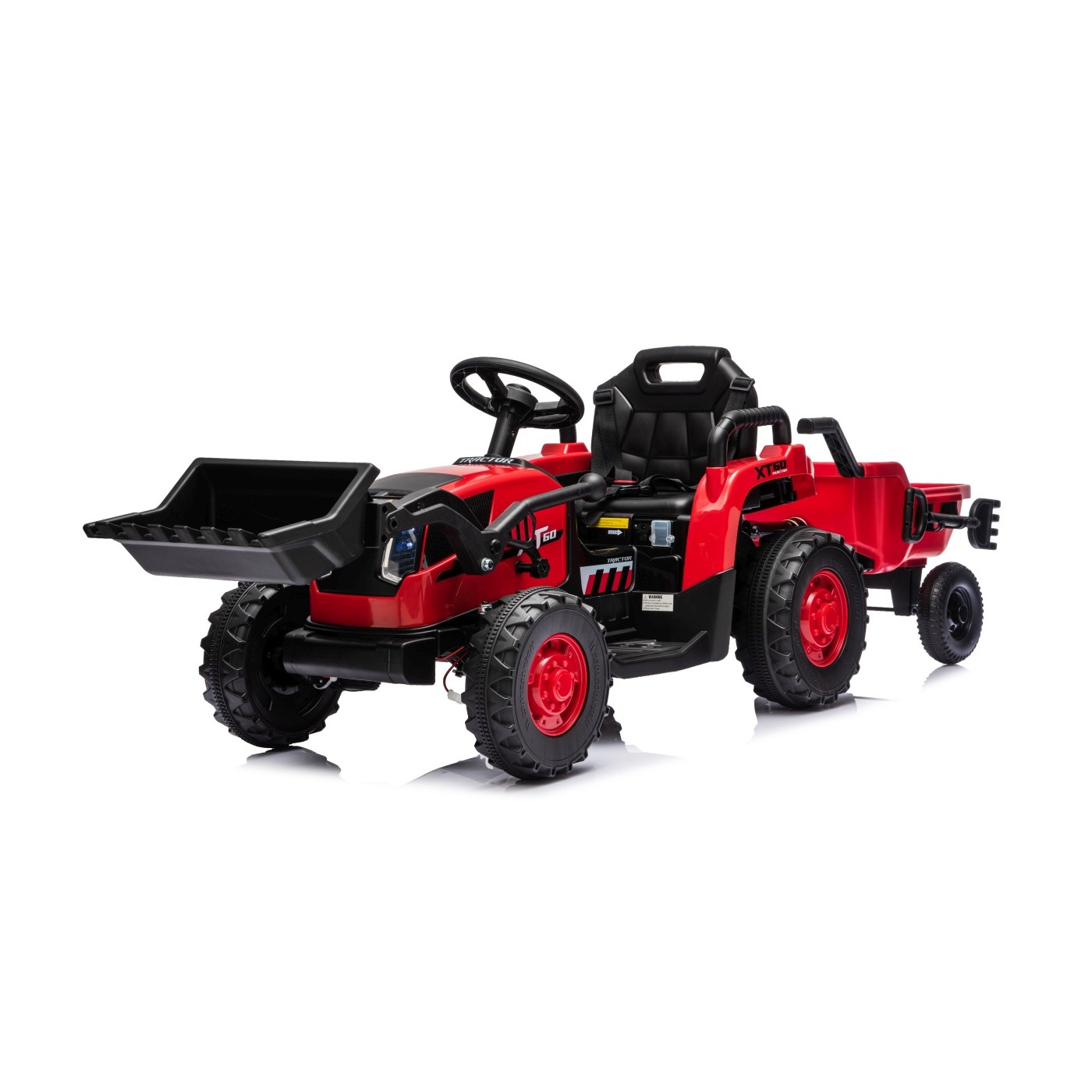 Tractor XT60 with Trailer Red