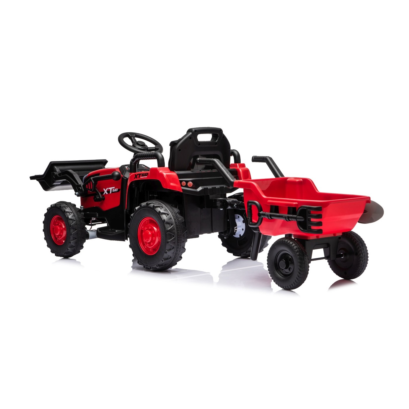 Tractor XT60 with Trailer Red