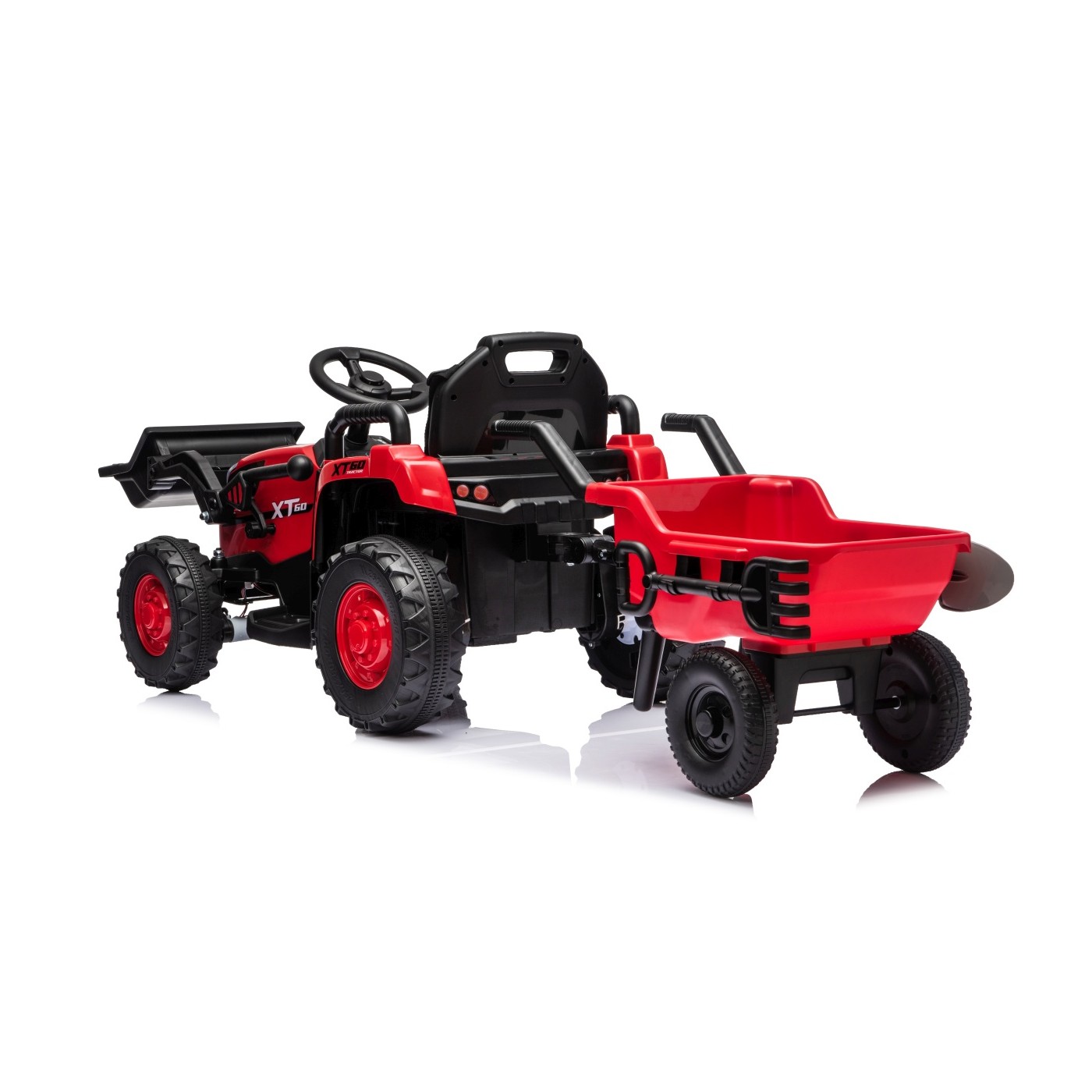 Tractor XT60 with Trailer Red