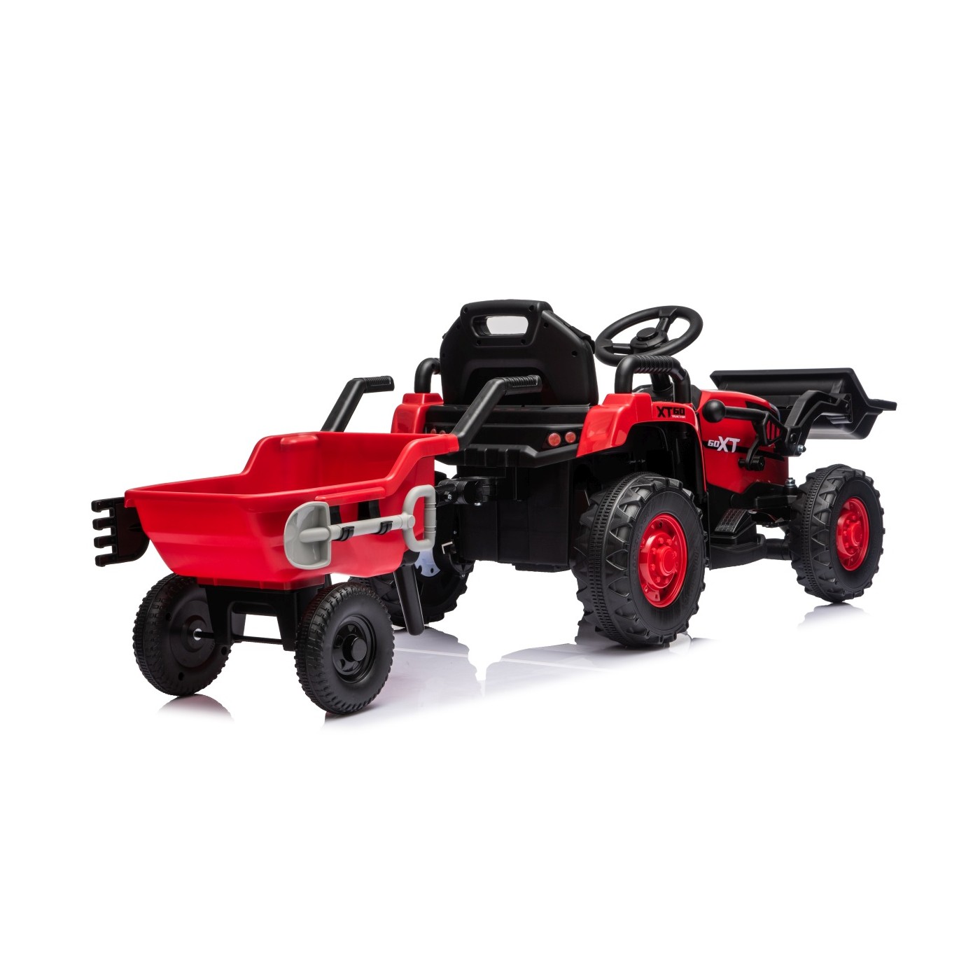 Tractor XT60 with Trailer Red