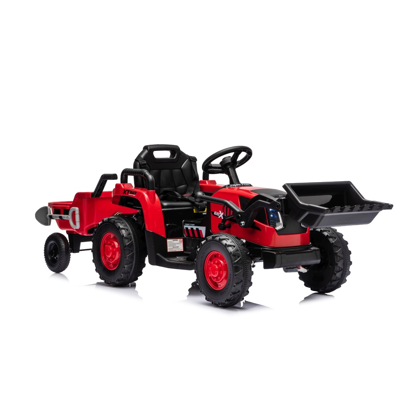Tractor XT60 with Trailer Red