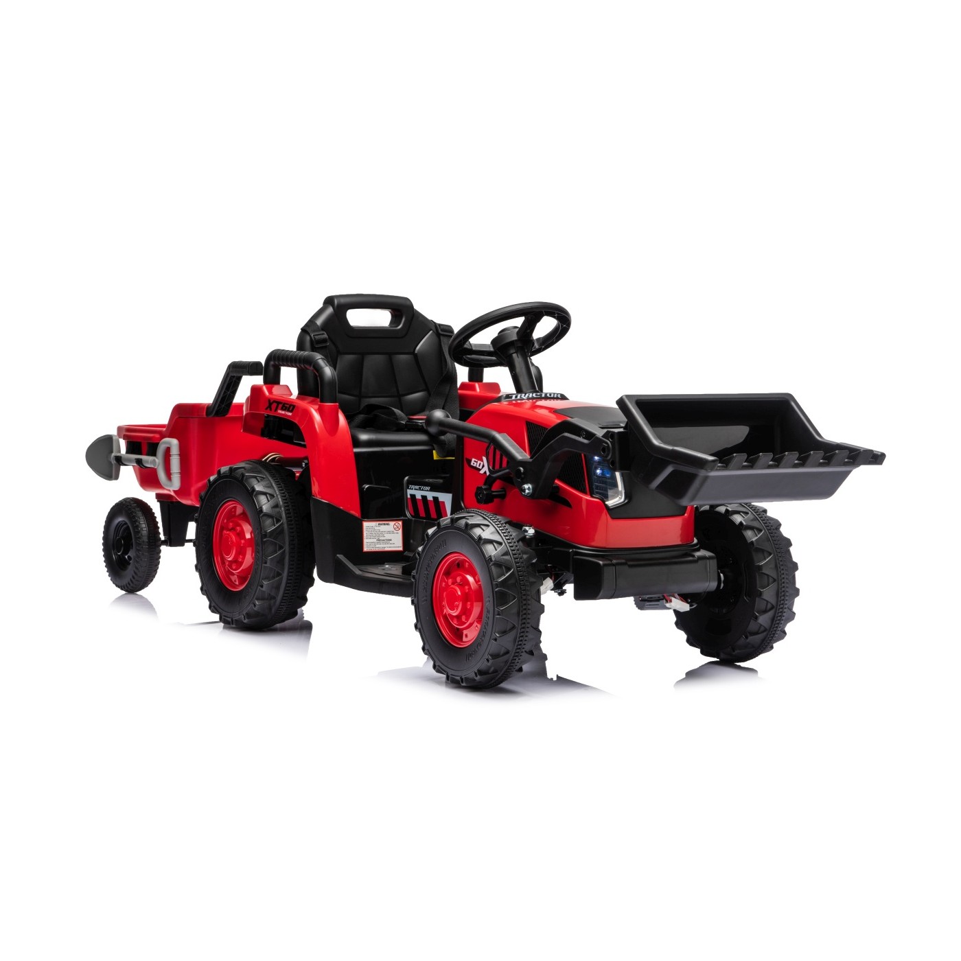 Tractor XT60 with Trailer Red