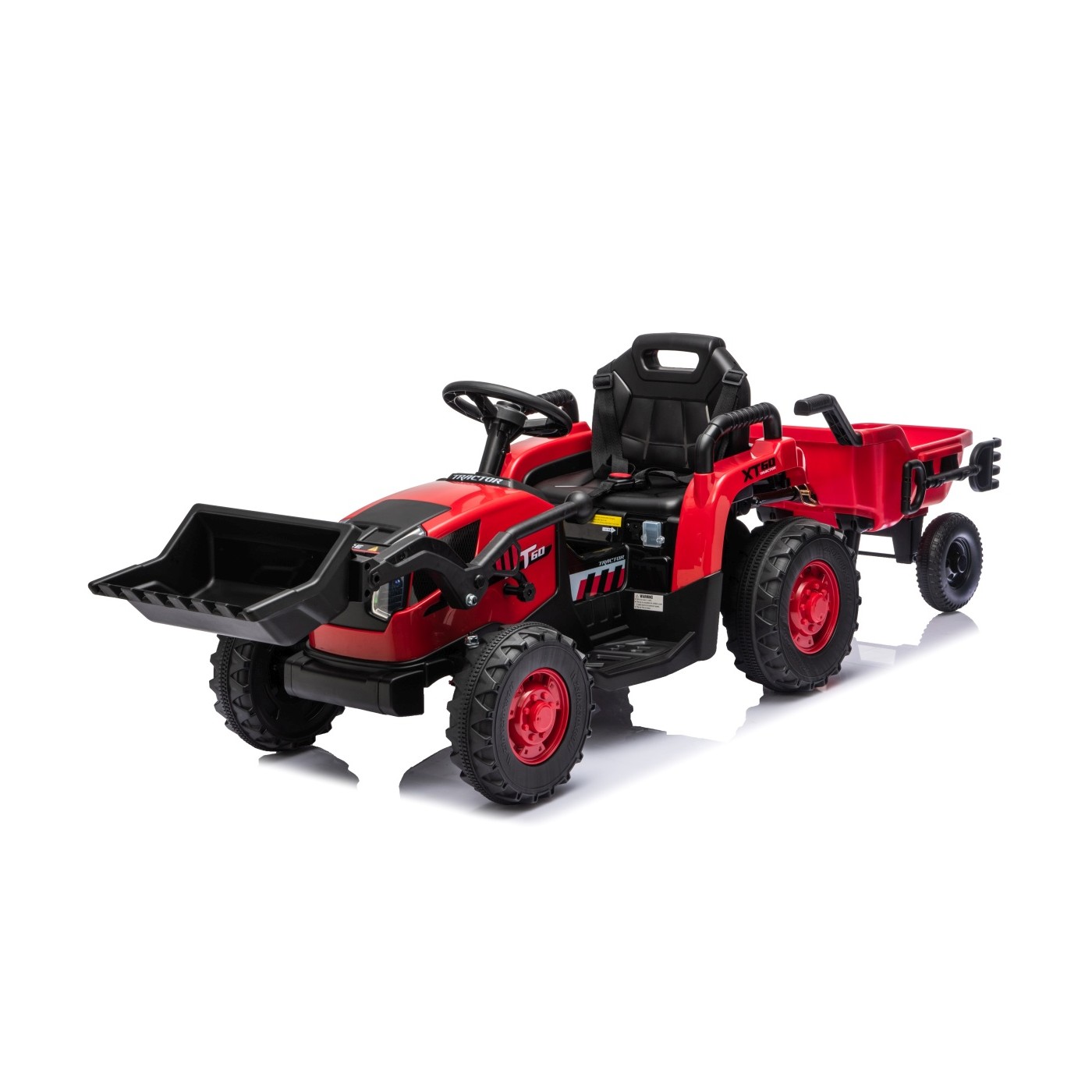 Tractor XT60 with Trailer Red