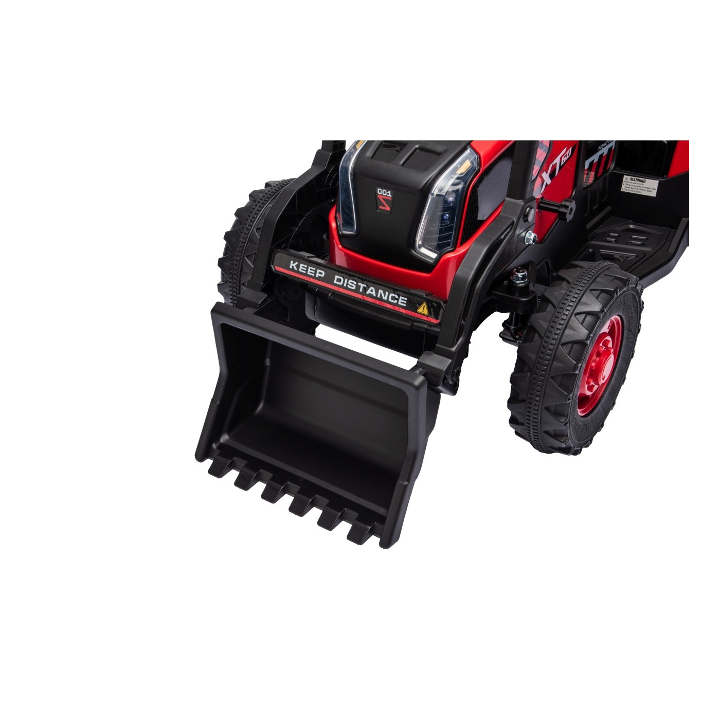 Tractor XT60 with Trailer Red