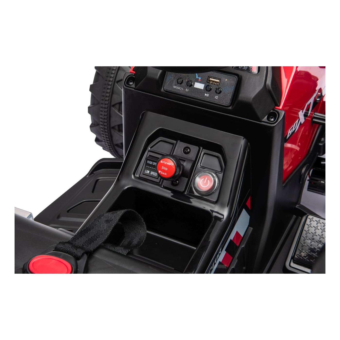 Tractor XT60 with Trailer Red