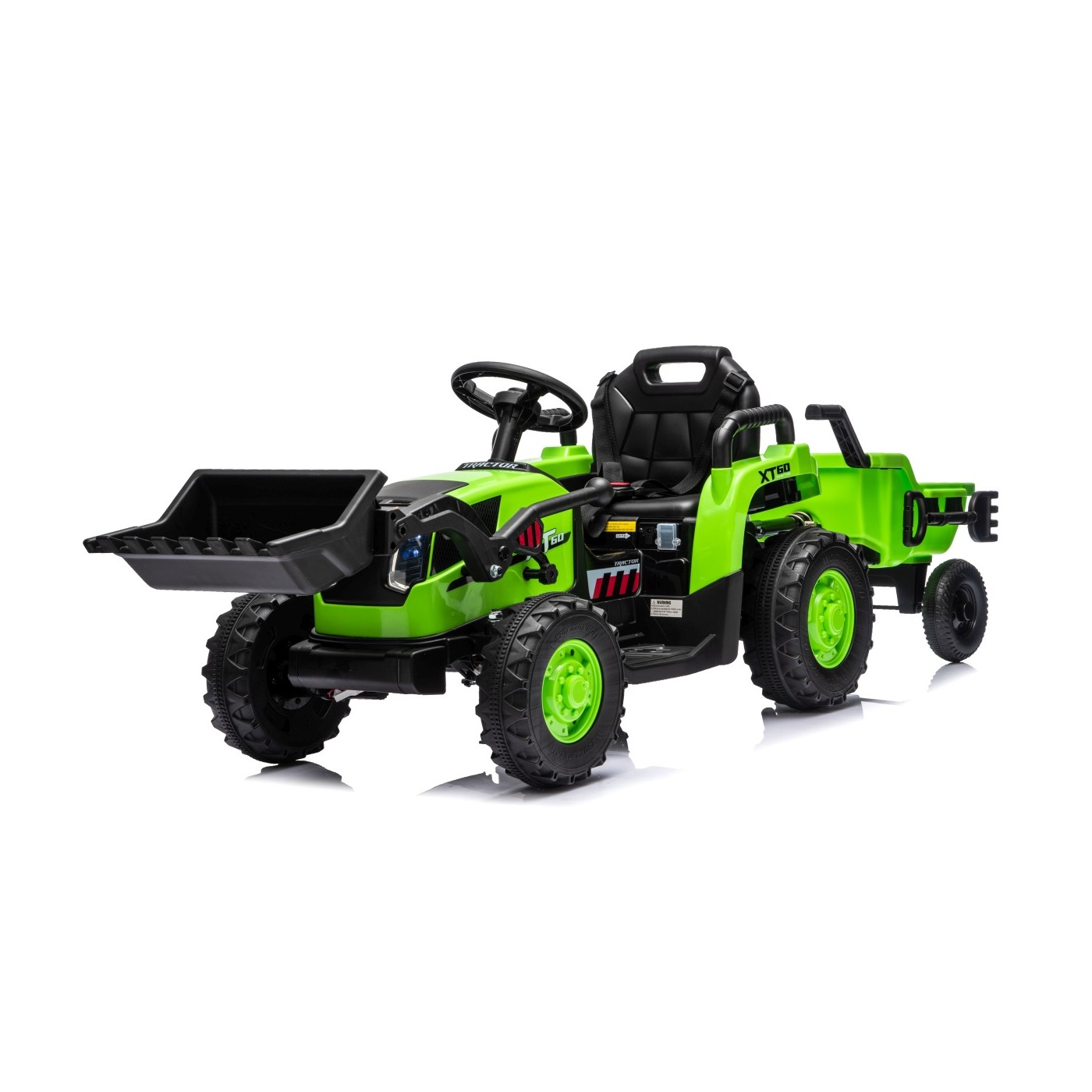 Tractor XT60 with Trailer Green