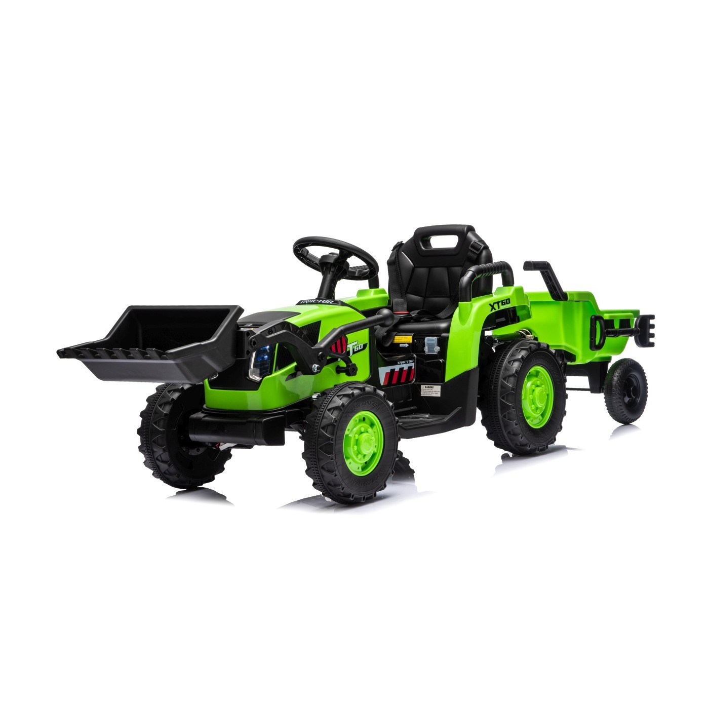 Tractor XT60 with Trailer Green