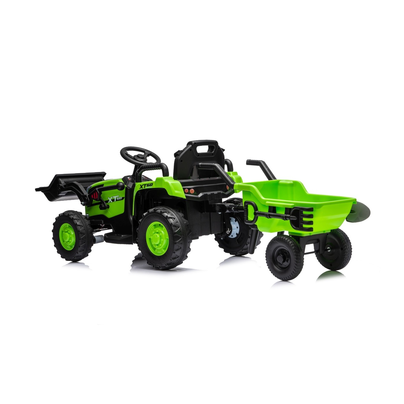 Tractor XT60 with Trailer Green