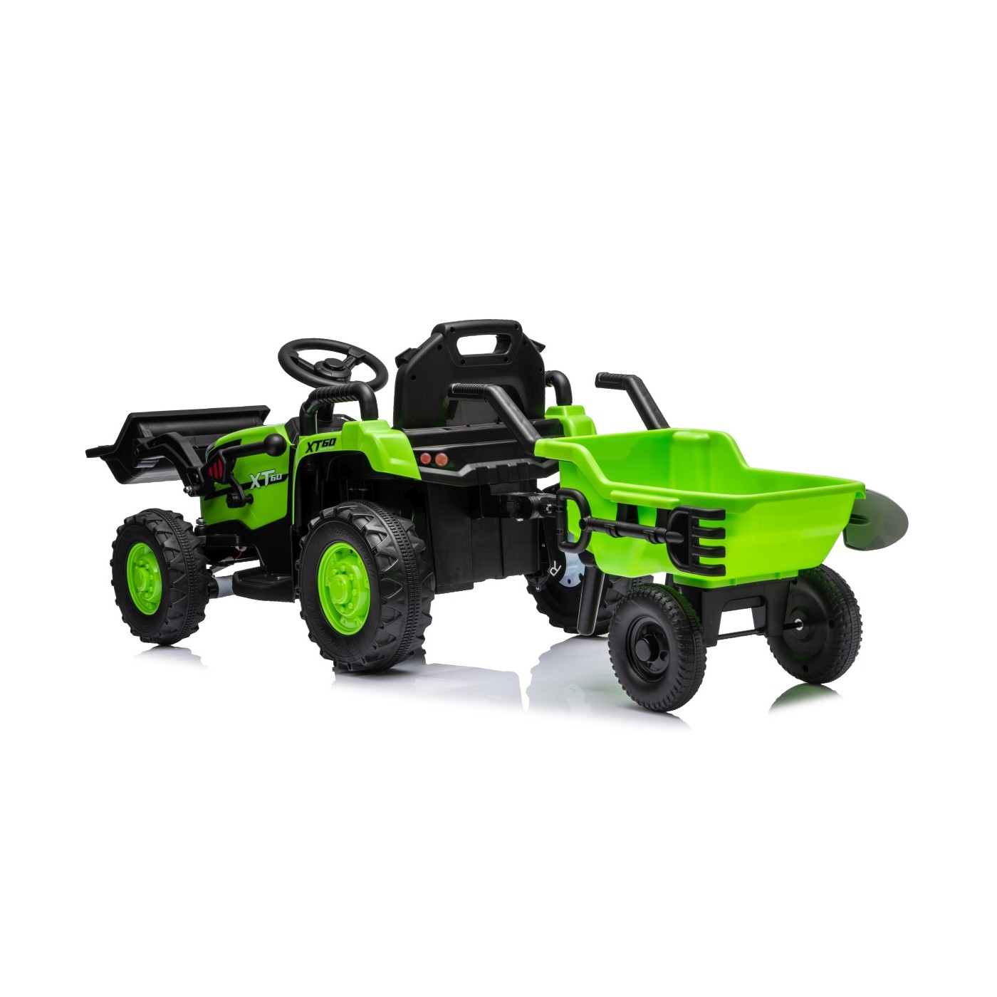 Tractor XT60 with Trailer Green