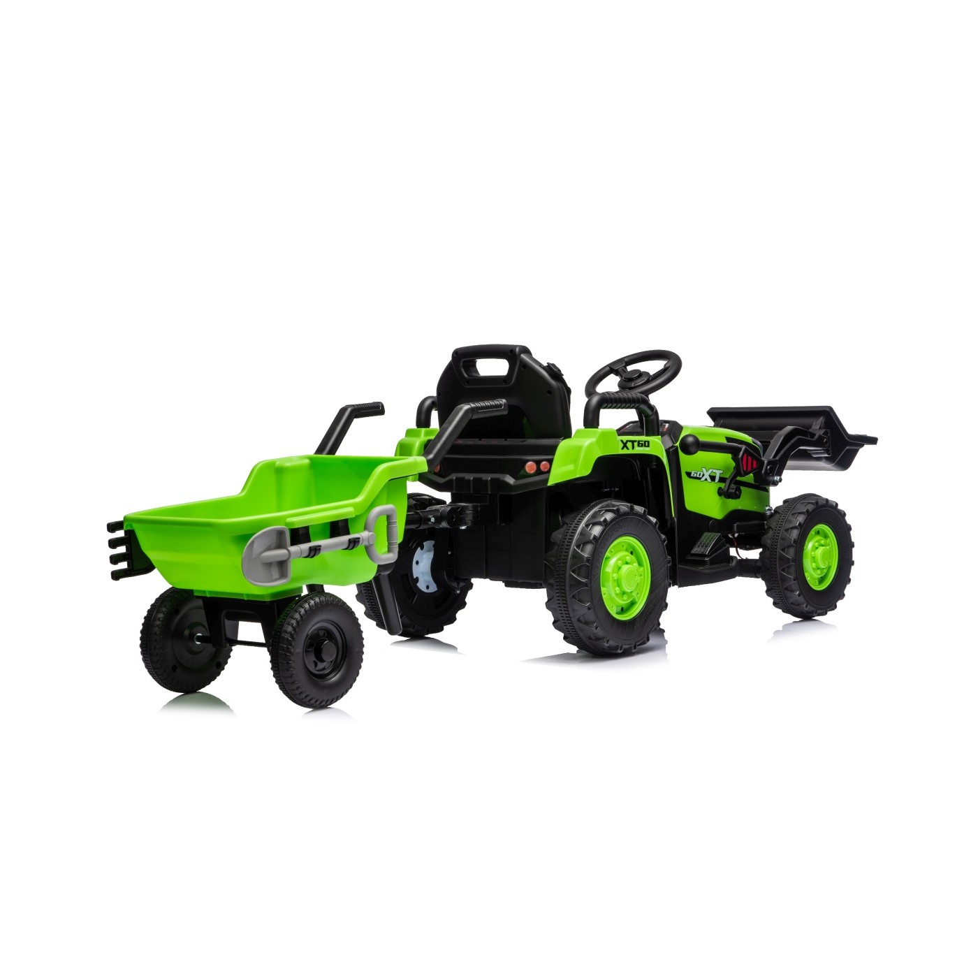 Tractor XT60 with Trailer Green