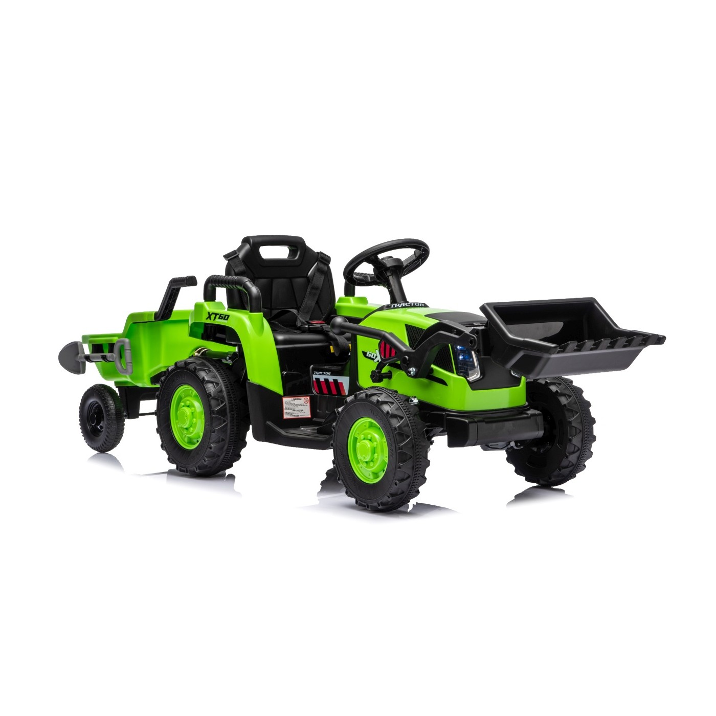 Tractor XT60 with Trailer Green