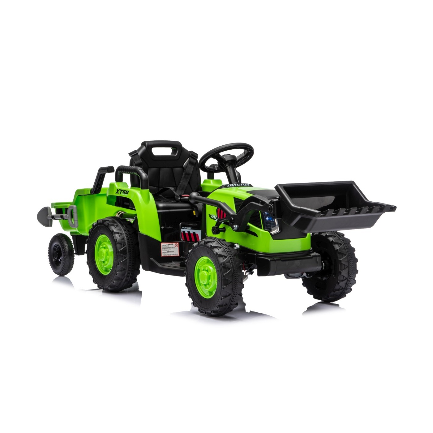 Tractor XT60 with Trailer Green
