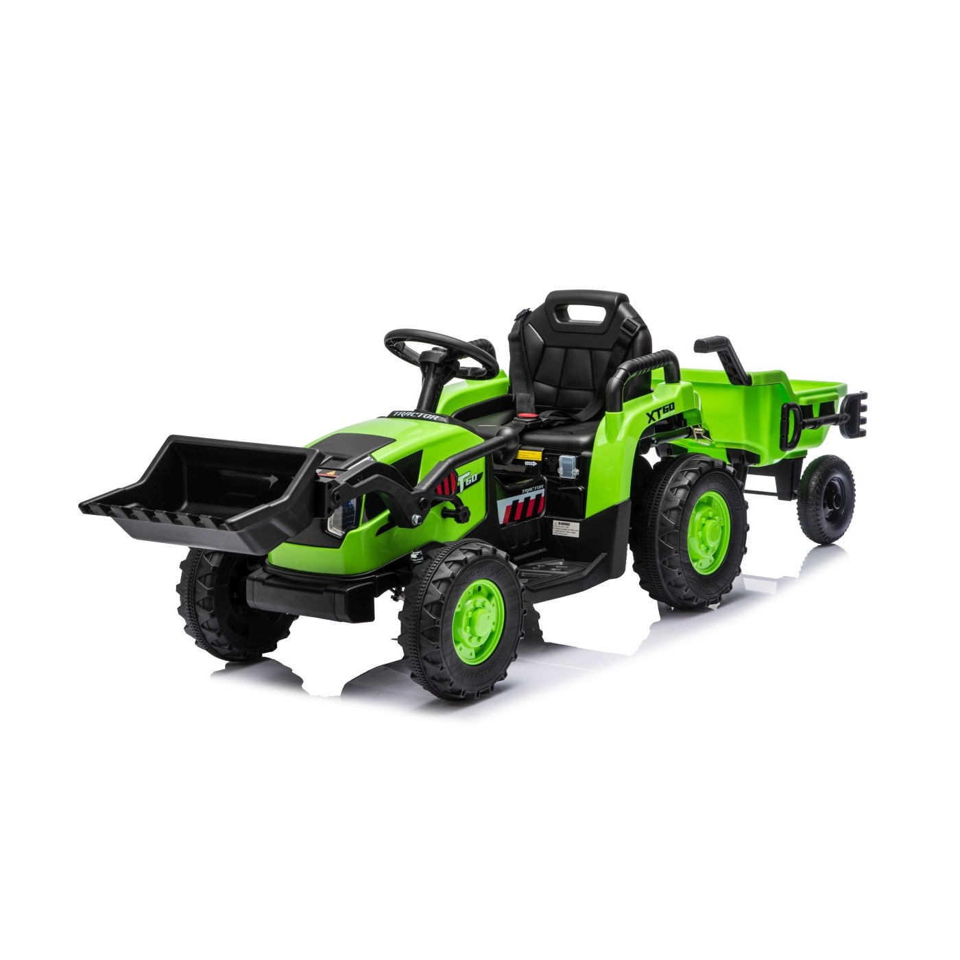 Tractor XT60 with Trailer Green
