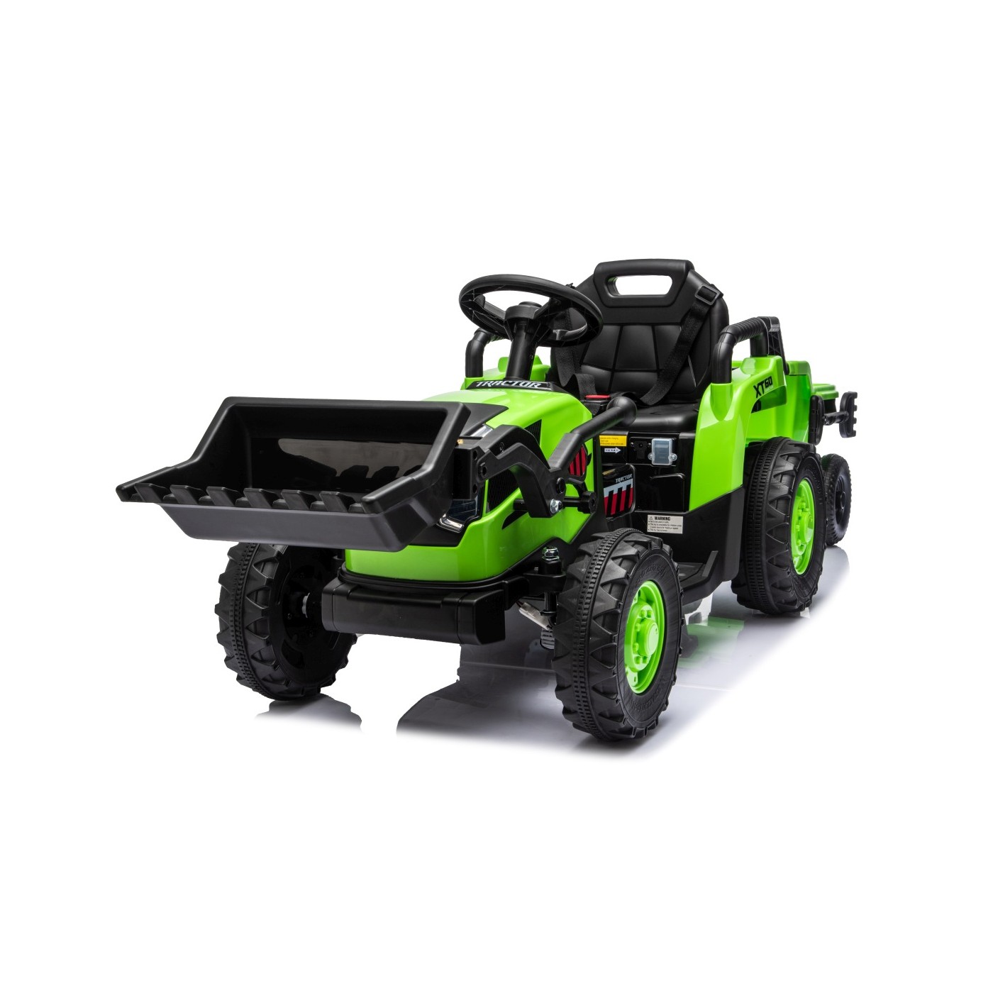 Tractor XT60 with Trailer Green
