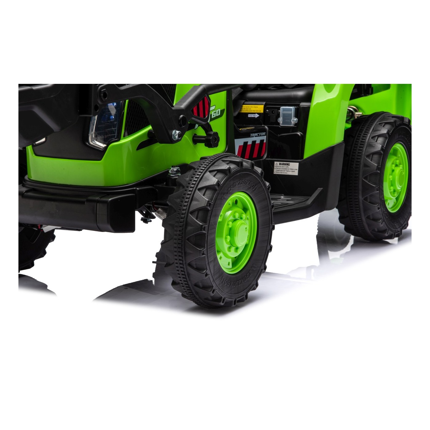 Tractor XT60 with Trailer Green