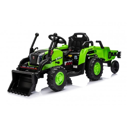 Tractor XT60 with Trailer Green